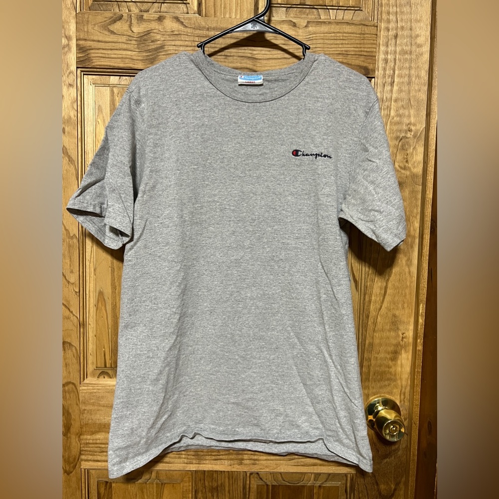 Good Quality Classic Champion Short Sleeve T-Shirt Mens Size Large L